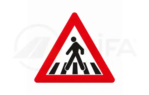 (T-11) Yaya Geçidi Trafik Levhası