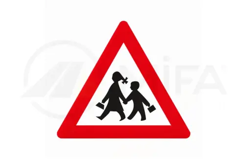 (T-12) Okul Geçidi Trafik Levhası