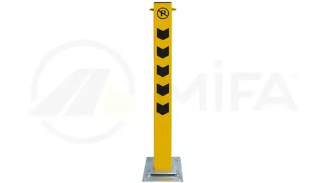 Kızaklı Çıkan Tip Kilitli Otopark Direği, Park Bariyeri 75 cm